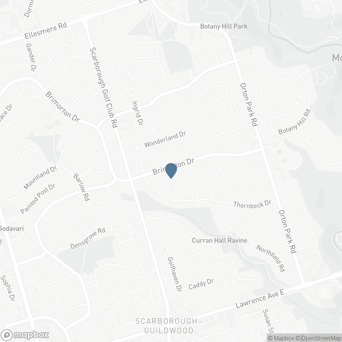 887 BRIMORTON DRIVE, Toronto, Ontario M1G 2T8